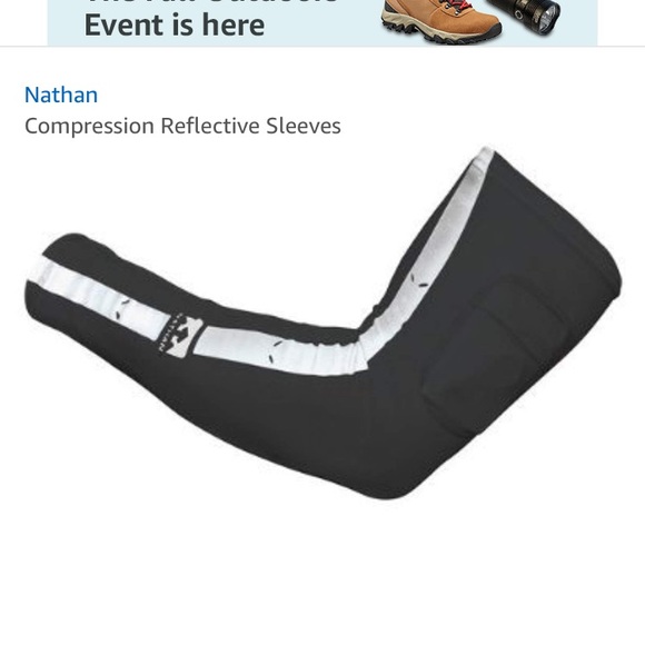 🔥Nathan Compression Reflective Sleeves Sz L/XL🔥 - Picture 8 of 8